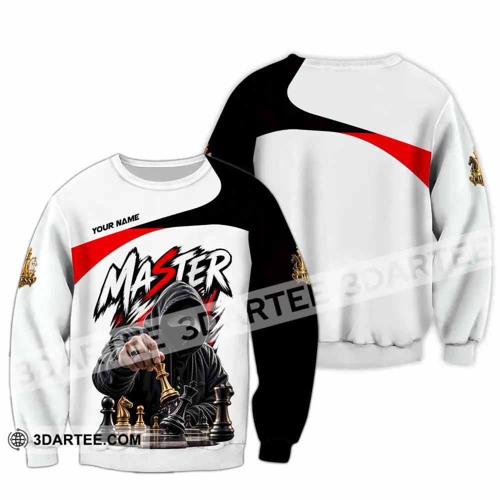 Unisex Shirt - Custom Master Chess Shirt - Long Sleeve / S - T-shirt