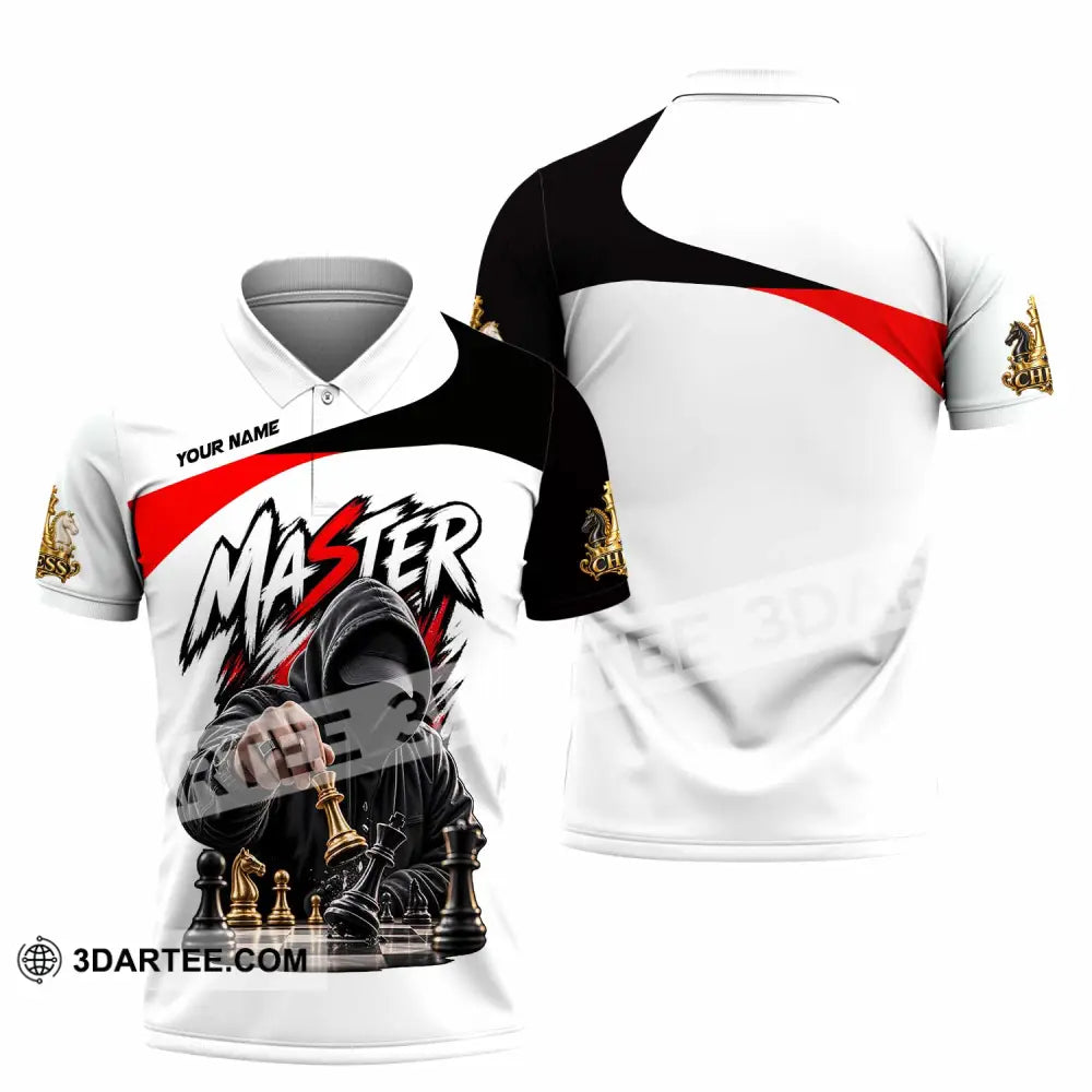 Unisex Shirt - Custom Master Chess Shirt - Polo Shirt / S - T-shirt