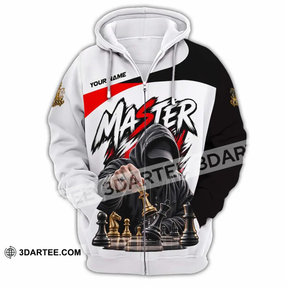 Unisex Shirt - Custom Master Chess Shirt - Zipper Hoodie / S - T-shirt