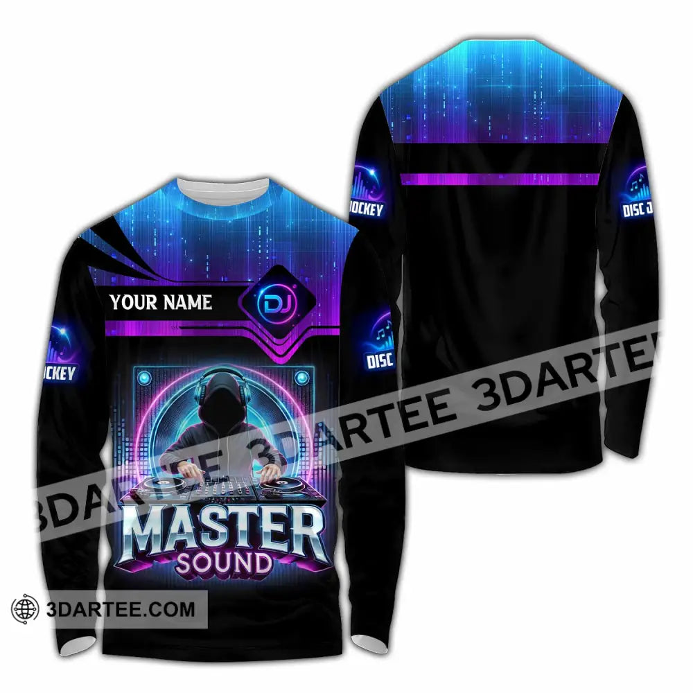Unisex Shirt - Custom Master Sound 3D Shirt Long Sleeve Shirt / S T-shirt