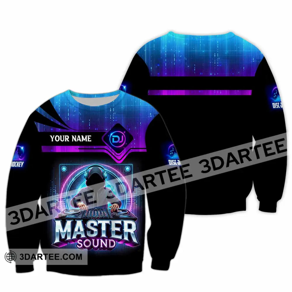 Unisex Shirt - Custom Master Sound 3D Shirt Long Sleeve / S T-shirt