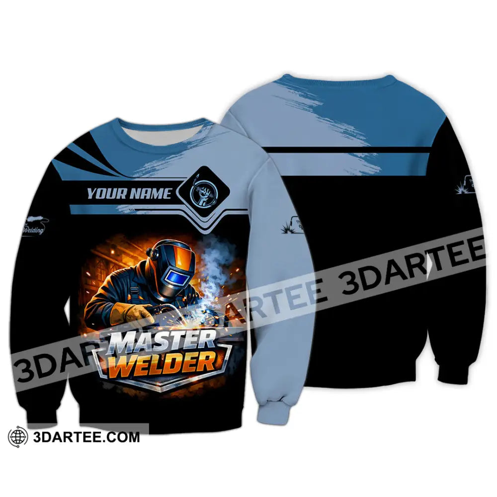 Unisex Shirt - Custom Master Welder Shirt - Long Sleeve / S - T-shirt