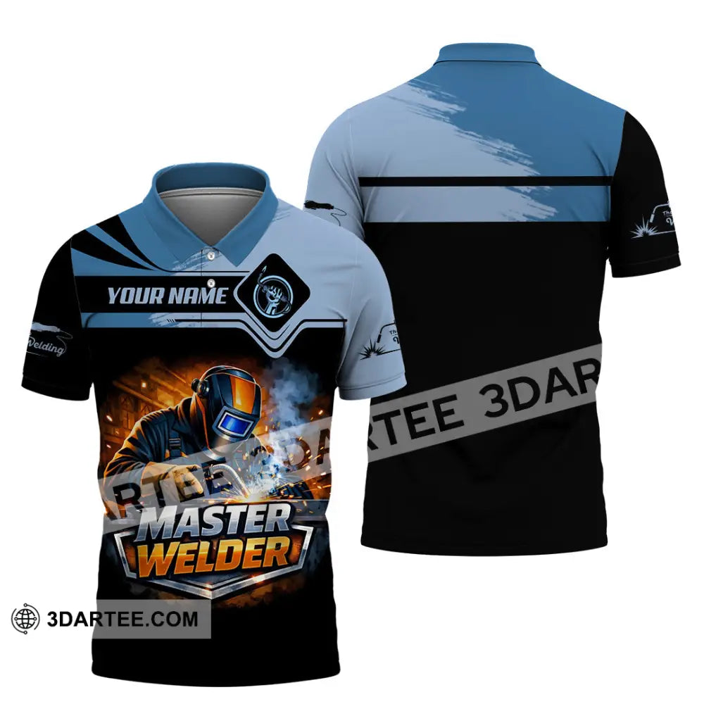 Unisex Shirt - Custom Master Welder Shirt - Polo Shirt / S - T-shirt