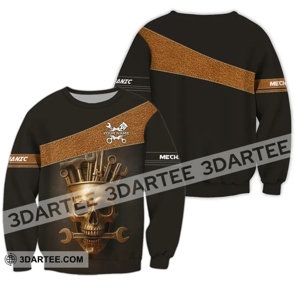 Unisex Shirt Custom Mechanic Shirt Long Sleeve / S T shirt
