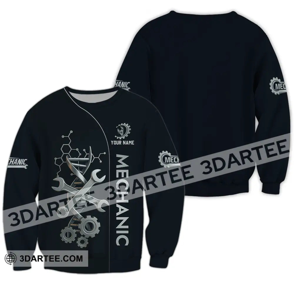 Unisex Shirt Custom Mechanic Shirt Long Sleeve / S T shirt