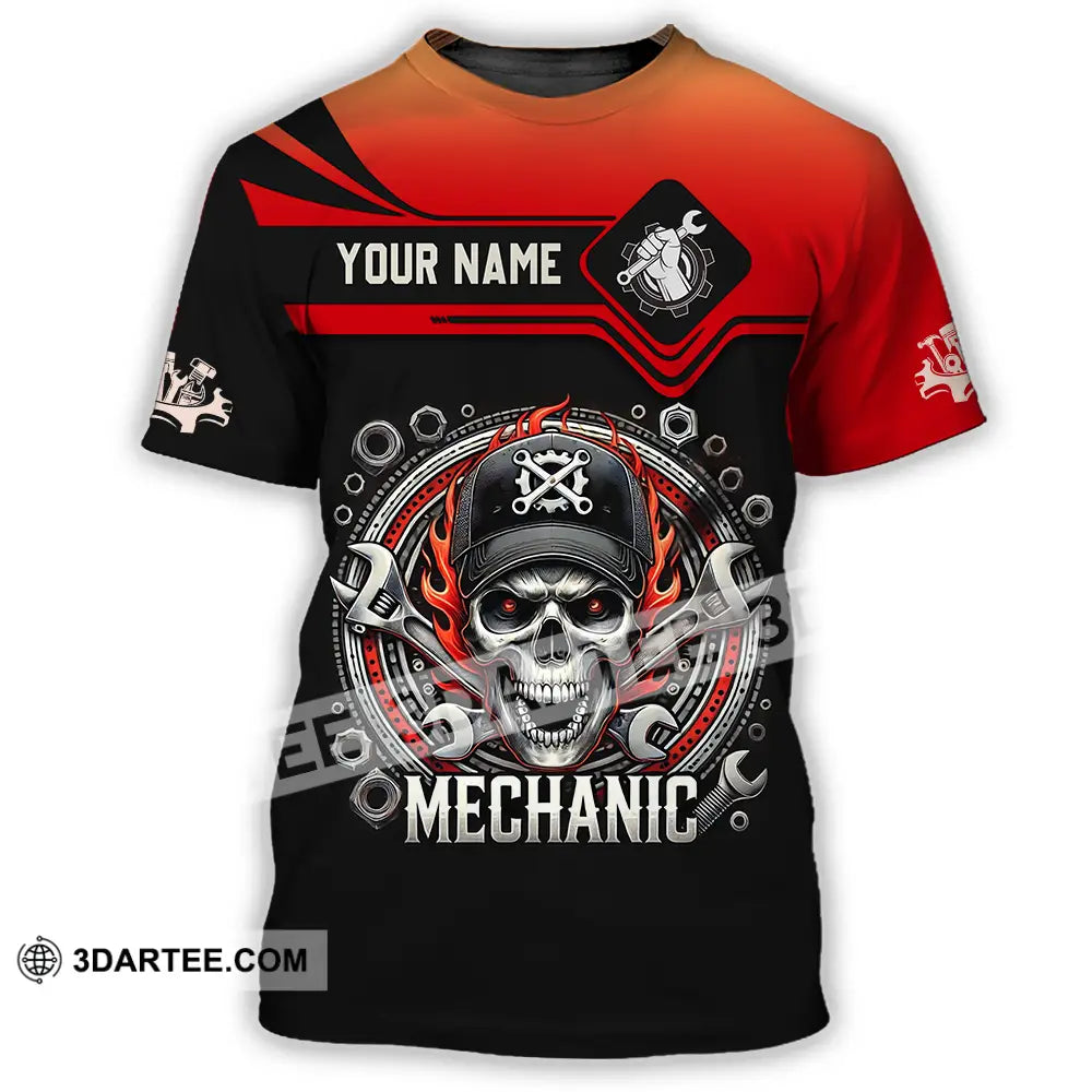 Unisex Shirt - Custom Mechanic Shirt T-Shirt / S T-shirt