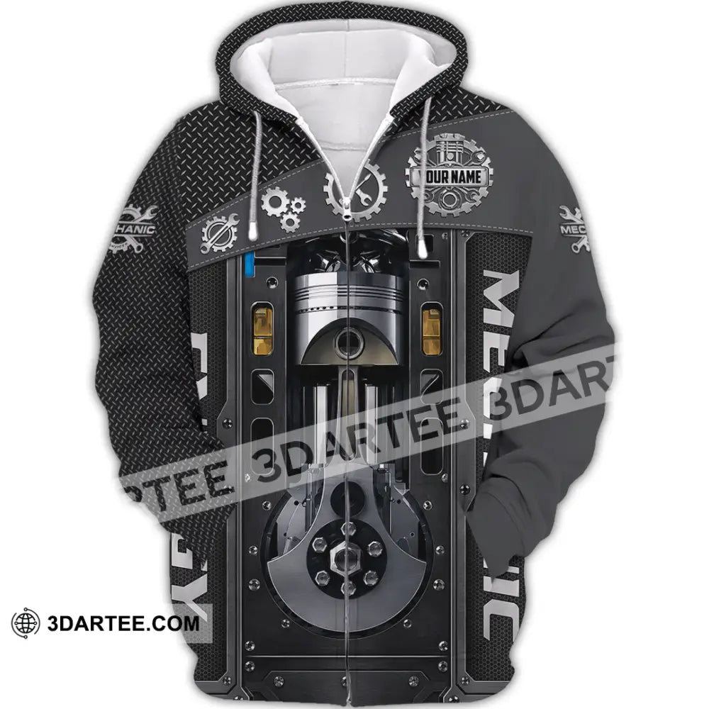 Unisex Shirt - Custom Mechanical Energy Shirt - Zipper Hoodie / S - T-shirt