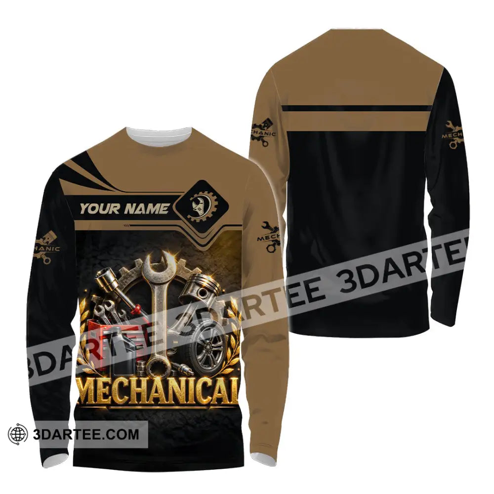 Unisex Shirt - Custom Mechanical Shirt - Long Sleeve Shirt / S - T-shirt