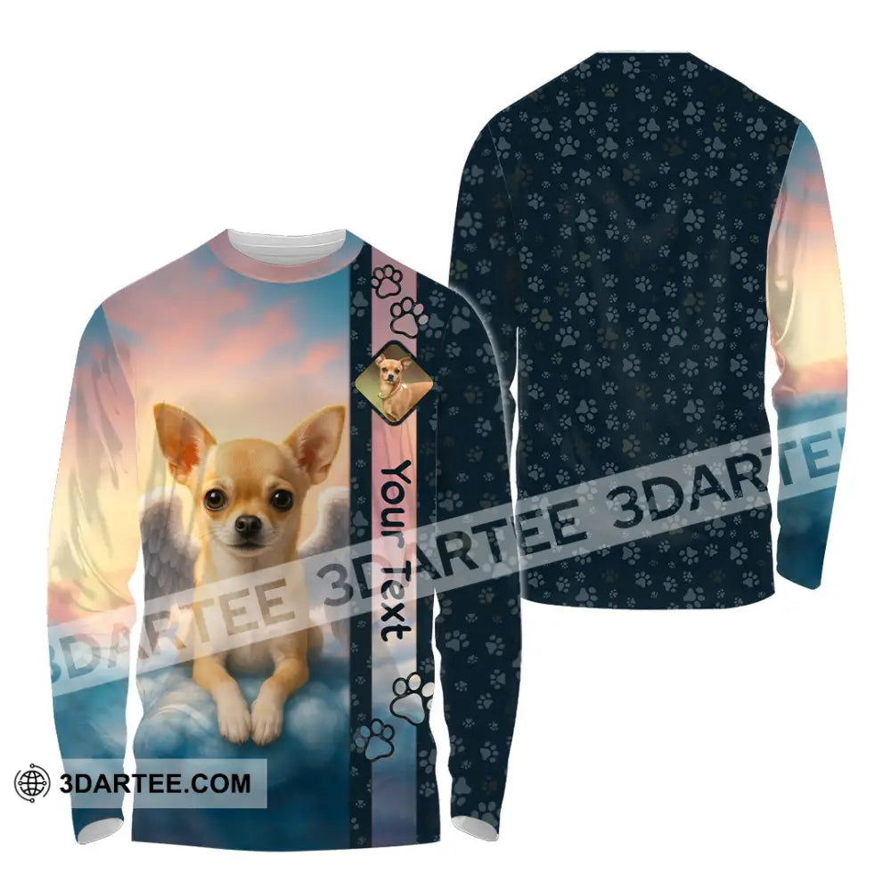 Unisex Shirt - Custom Memorial Pet Lover Shirt Long Sleeve Shirt / S T-shirt