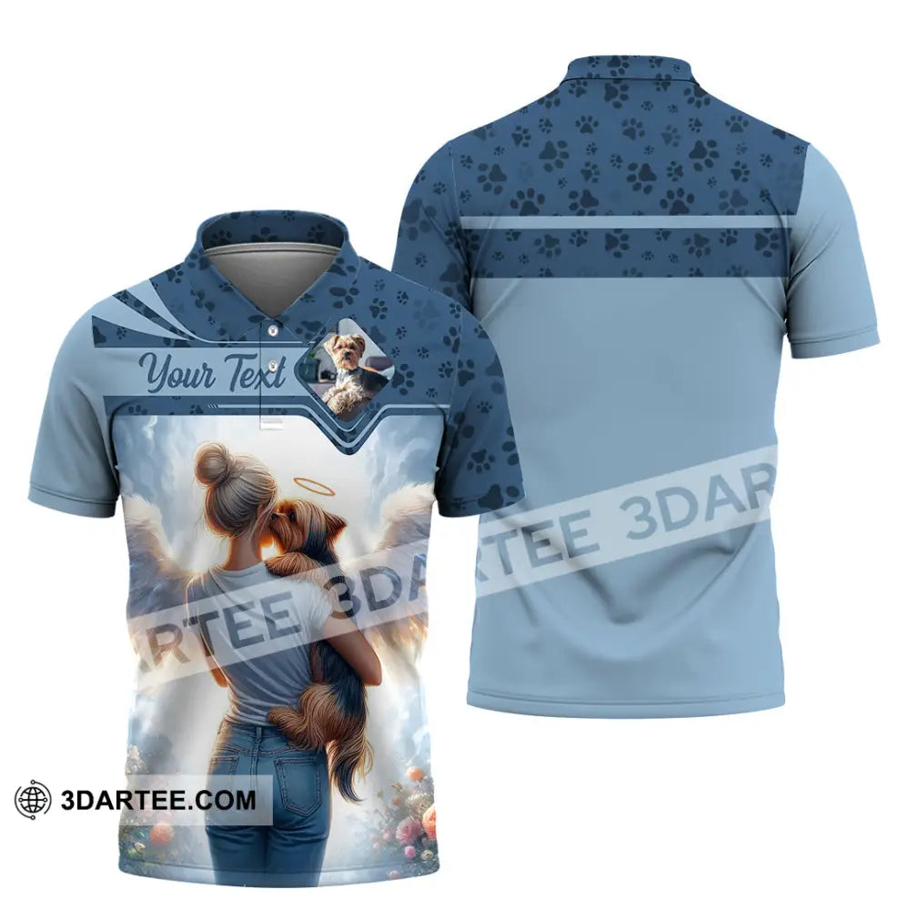 Unisex Shirt - Custom Memorial Pet Lover Shirt Polo Shirt / S T-shirt
