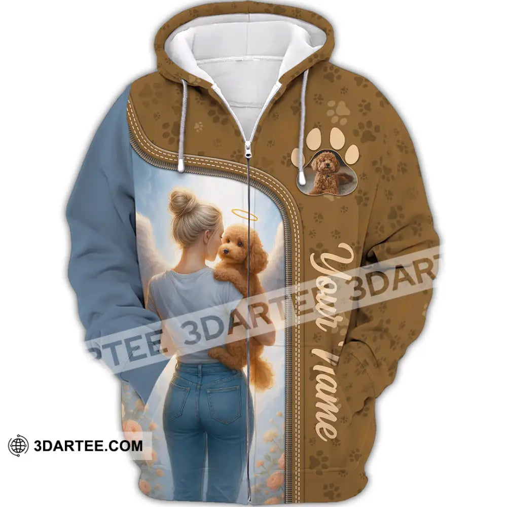 Unisex Shirt - Custom Memorial Pet Lover Shirt Zipper Hoodie / S T-shirt