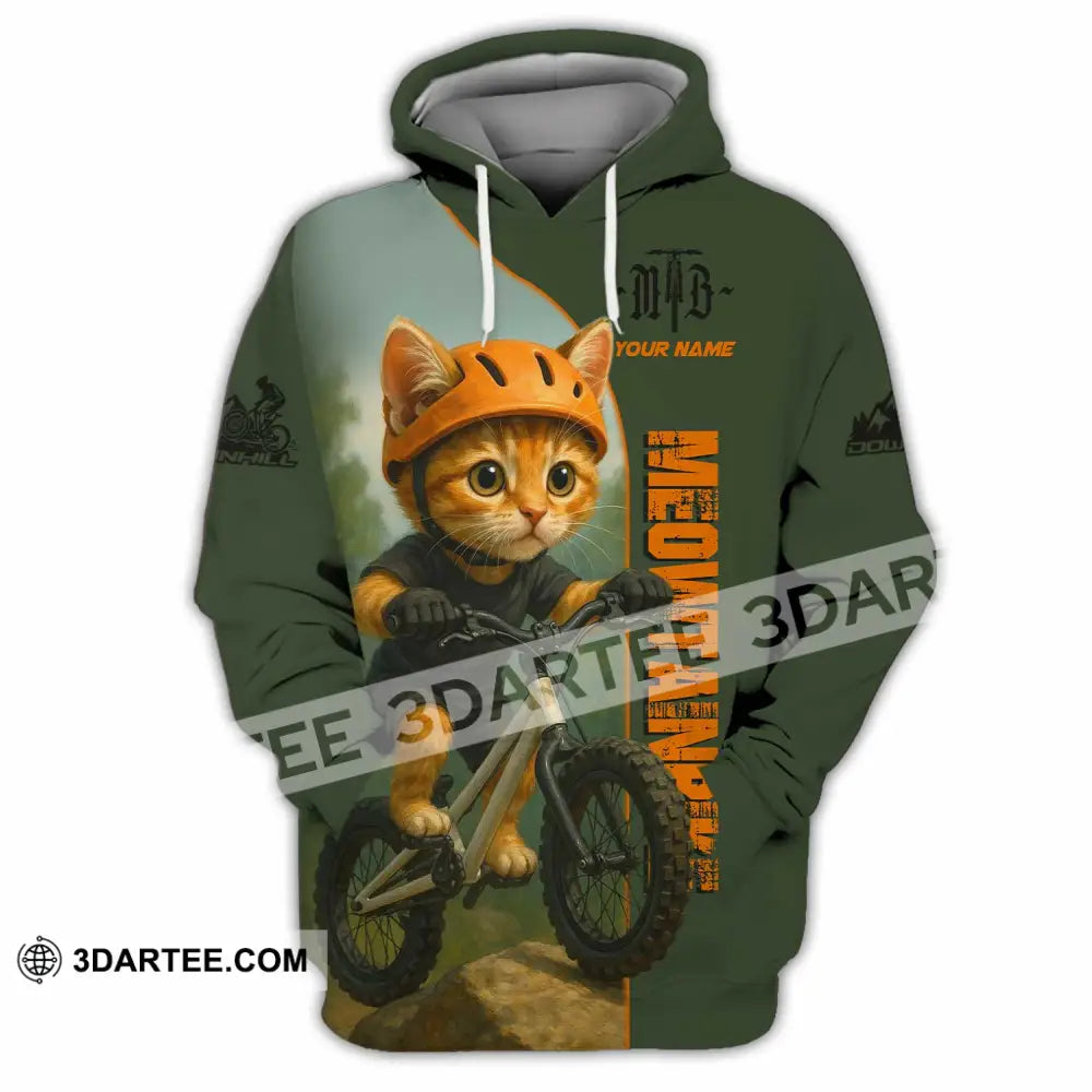 Unisex Shirt - Custom Meowtain Bike Shirt Hoodie / S T-shirt