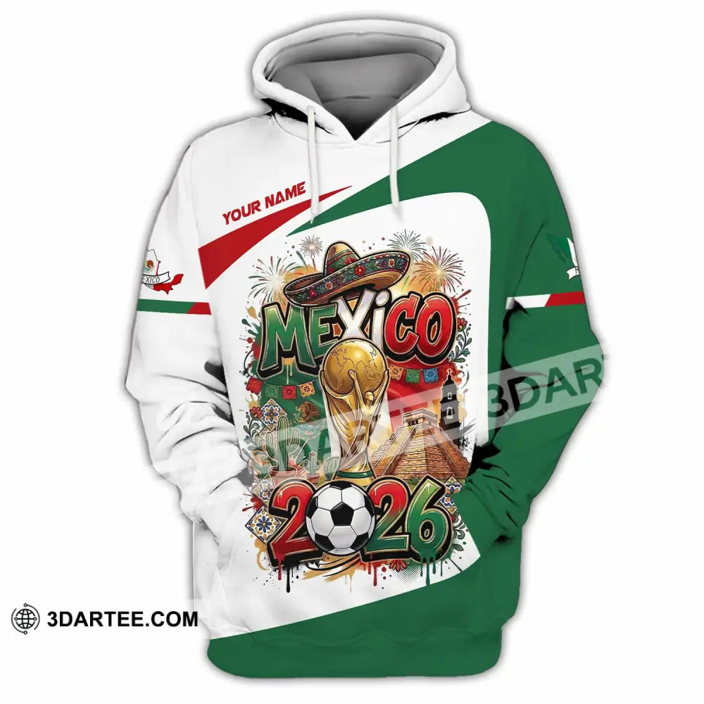 Unisex Shirt - Custom Mexico World Cup 2026 3D Shirt Hoodie / S T-shirt