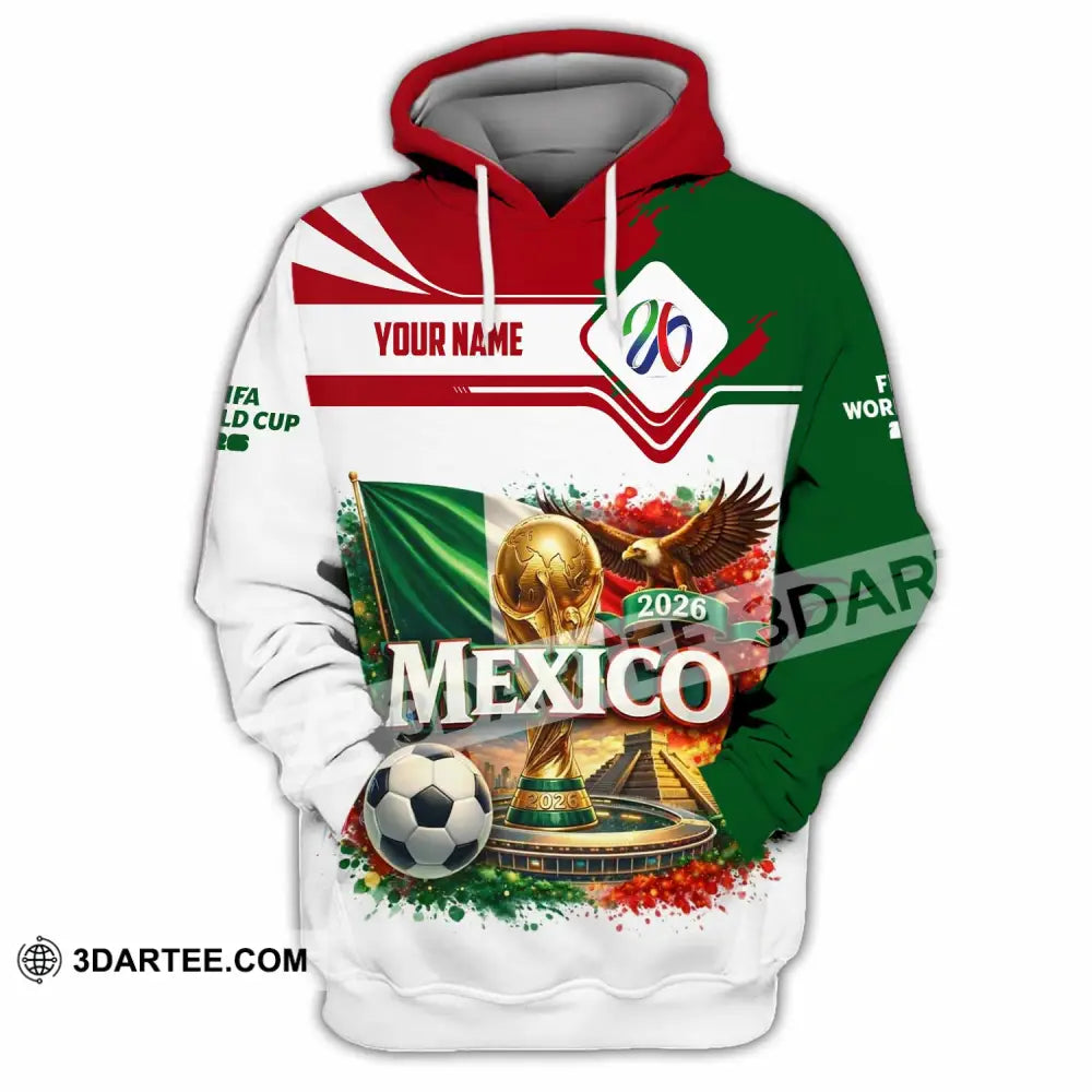 Unisex Shirt - Custom Mexico World Cup 2026 3D Shirt Hoodie / S T-shirt