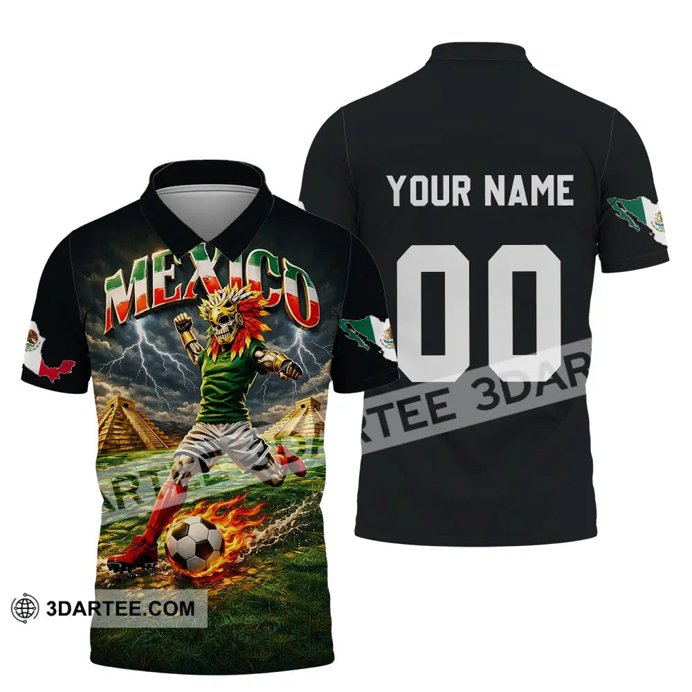 Unisex Shirt - Custom Mexico World Cup 2026 3D Shirt Polo Shirt / S T-shirt
