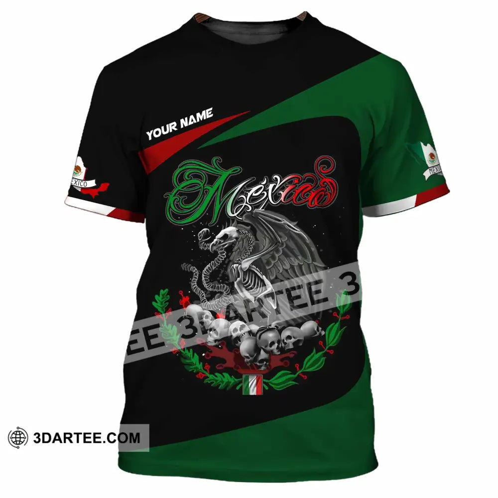 Unisex Shirt - Custom Mexico 3D Shirt T-Shirt / S T-shirt