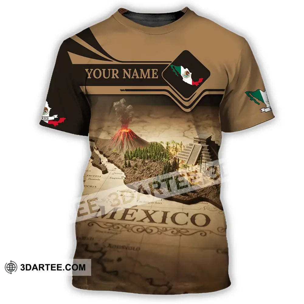 Unisex Shirt - Custom Mexico 3D Shirt T-Shirt / S T-shirt