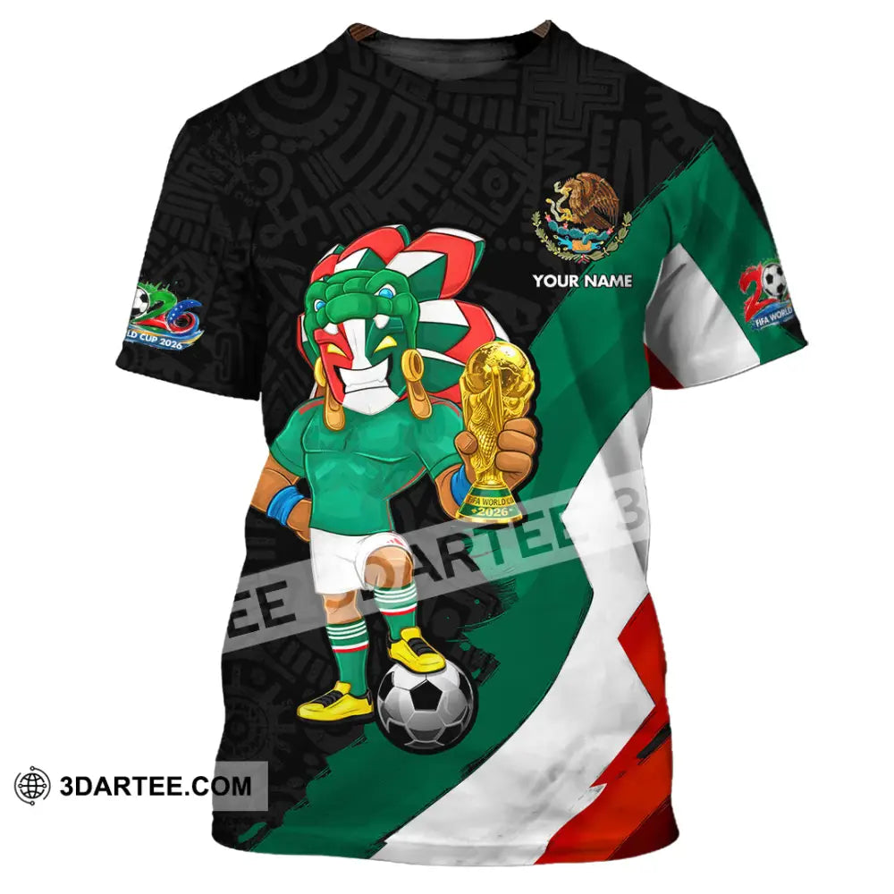 Unisex Shirt - Custom Mexico FIFA World Cup 2026 3D Shirt T-Shirt / S T-shirt