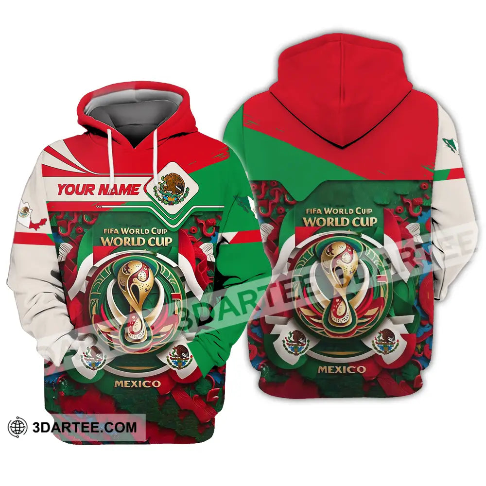 Unisex Shirt - Custom Mexico Fifa Club World Cup 2026 3D Shirt Hoodie / S T-shirt