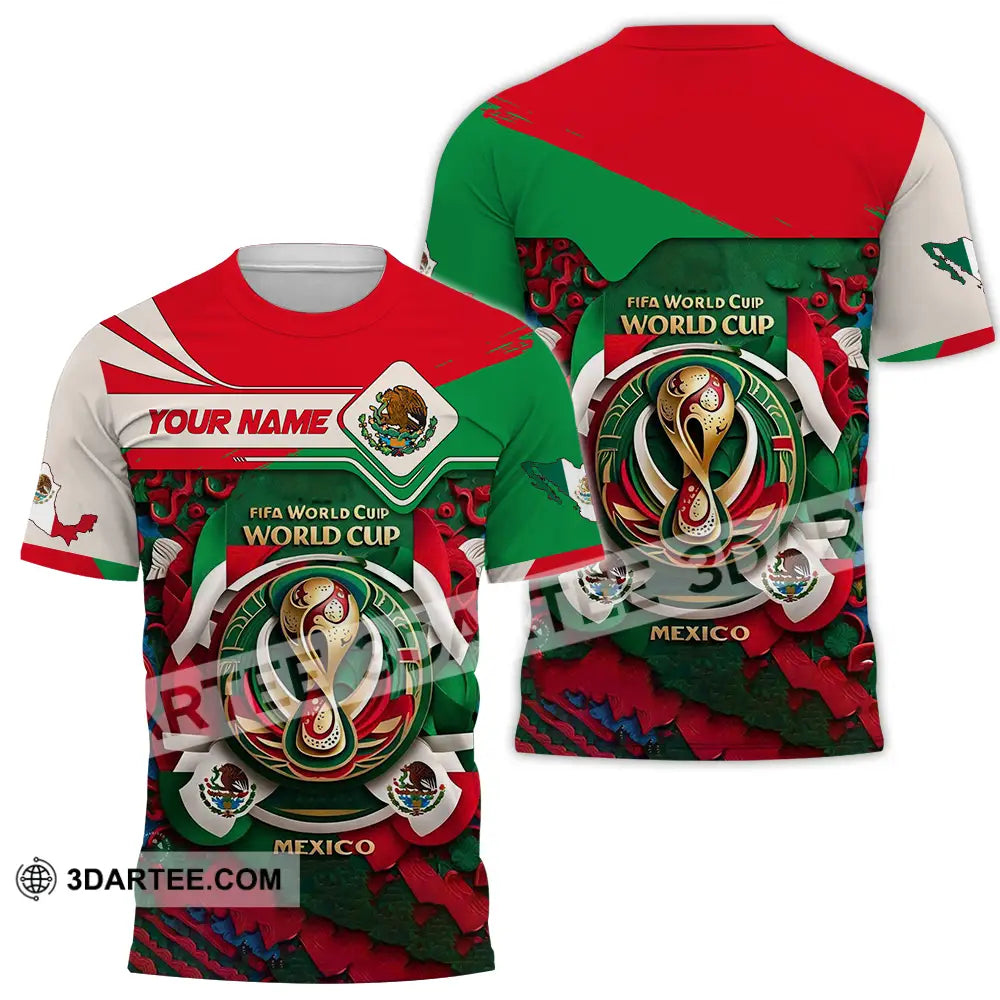 Unisex Shirt - Custom Mexico Fifa Club World Cup 2026 3D Shirt T-Shirt / S T-shirt