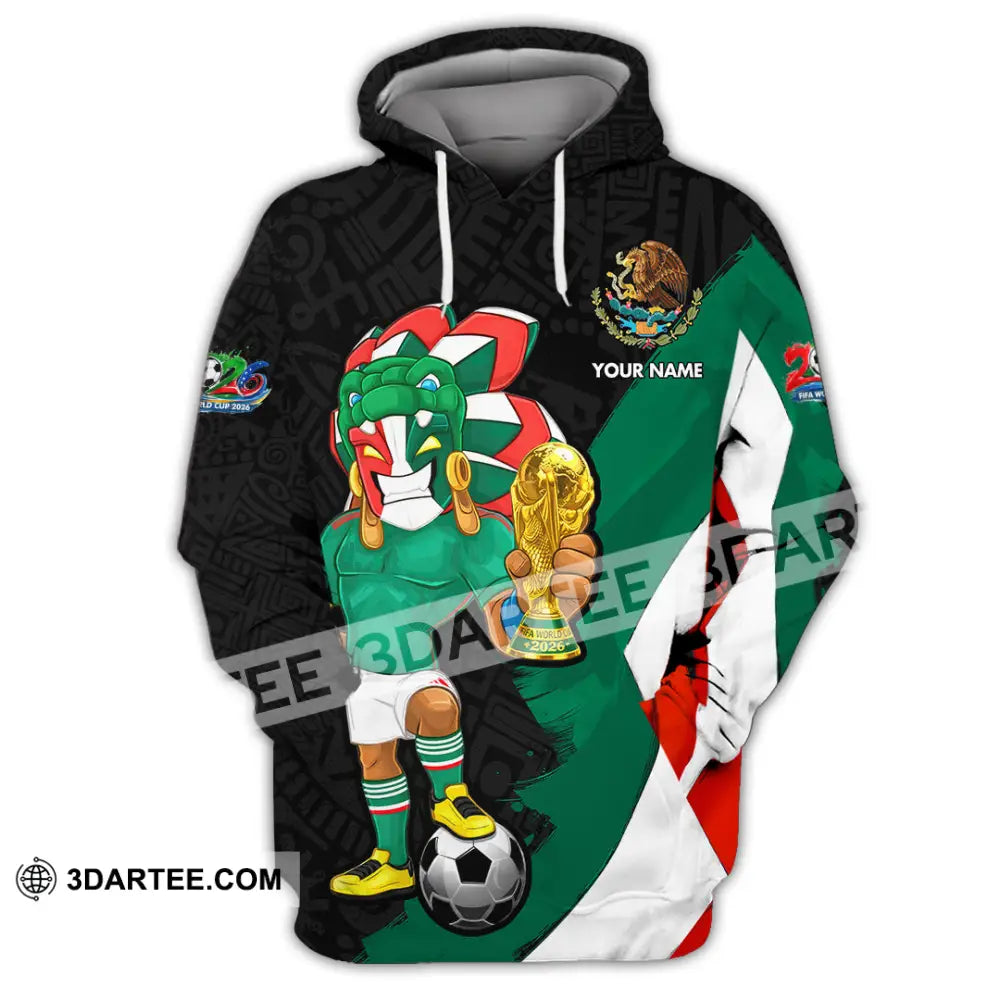 Unisex Shirt - Custom Mexico FIFA World Cup 2026 3D Shirt Hoodie / S T-shirt