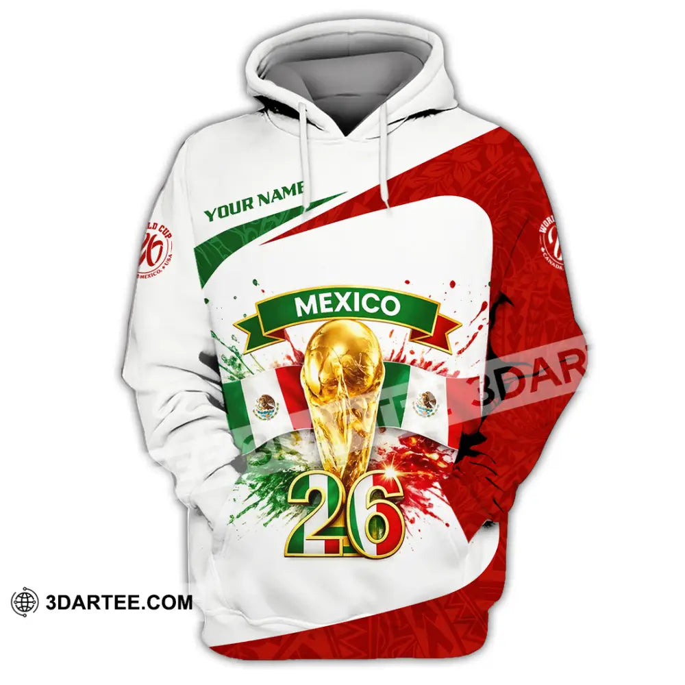 Unisex Shirt - Custom Mexico Fifa World Cup 2026 3D Shirt Hoodie / S T-shirt