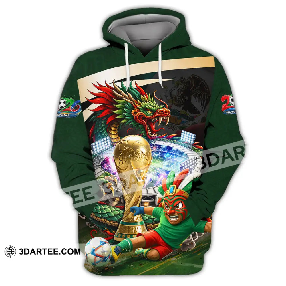 Unisex Shirt - Custom Mexico FIFA World Cup 2026 3D Shirt Hoodie / S T-shirt