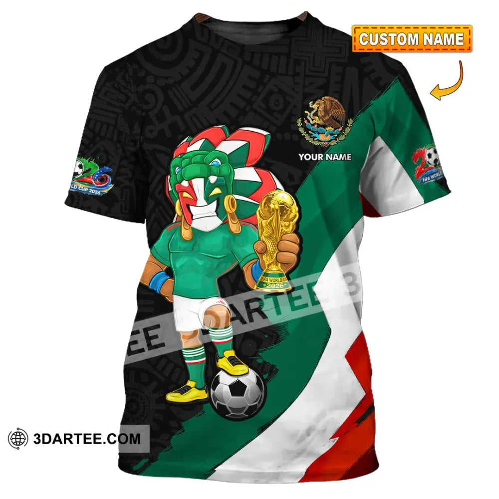Unisex Shirt - Custom Mexico FIFA World Cup 2026 3D Shirt T-shirt