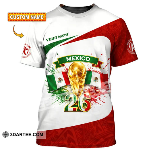 Unisex Shirt - Custom Mexico Fifa World Cup 2026 3D Shirt T-shirt