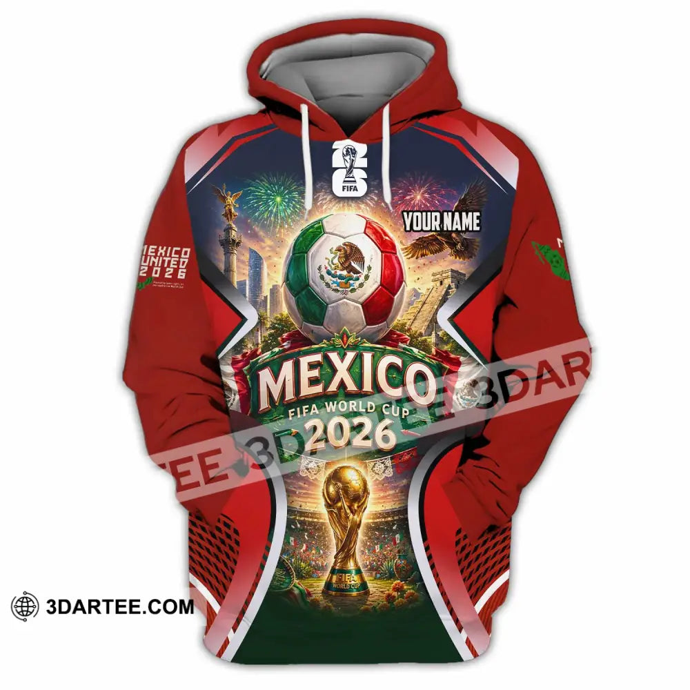Unisex Shirt - Custom Mexico World Cup 2026 Shirt - Hoodie / S - T-shirt