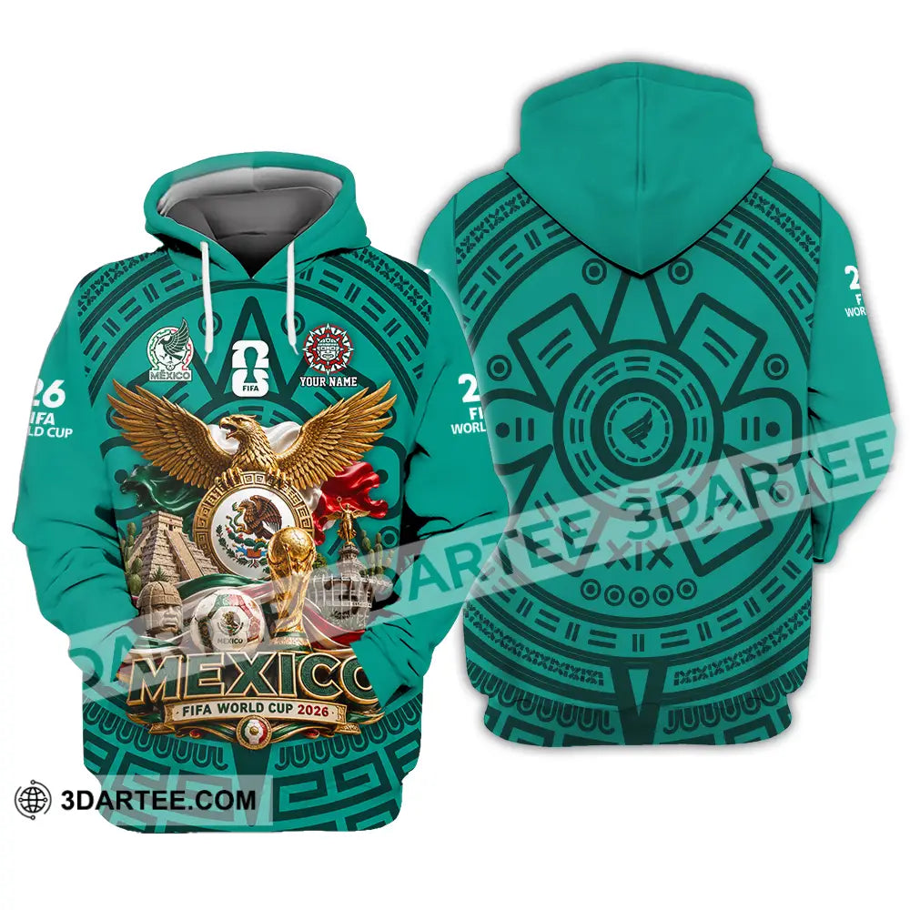 Unisex Shirt - Custom Mexico World Cup 2026 Shirt - Hoodie / S - T-shirt
