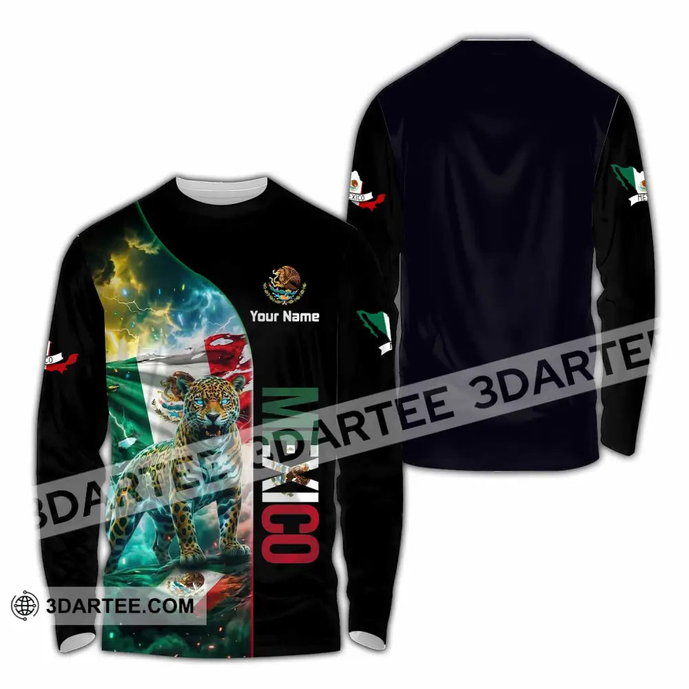 Unisex Shirt - Custom Mexico Shirt - Long Sleeve Shirt / S - T-shirt