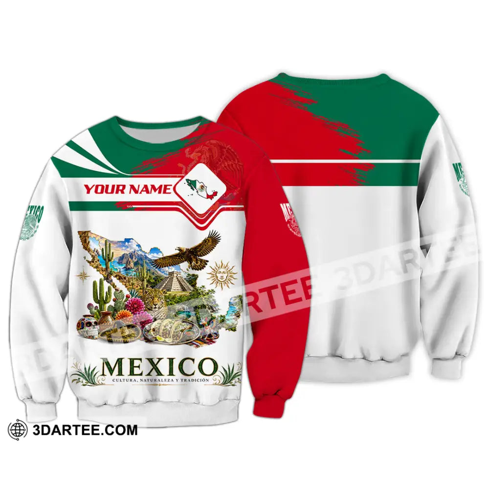 Unisex Shirt - Custom Mexico Shirt - Long Sleeve / S - T-shirt