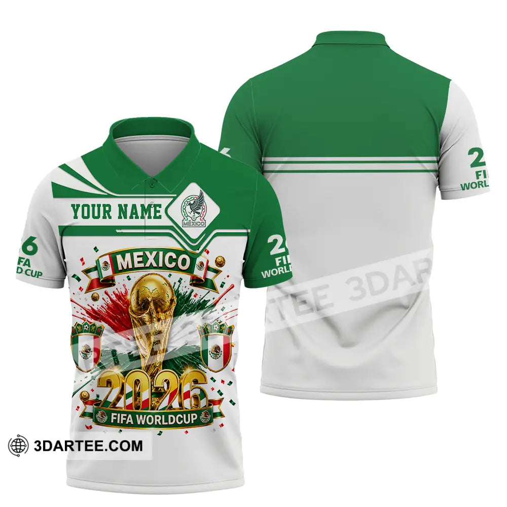 Unisex Shirt - Custom Mexico World Cup 2026 Shirt - Polo Shirt / S - T-shirt