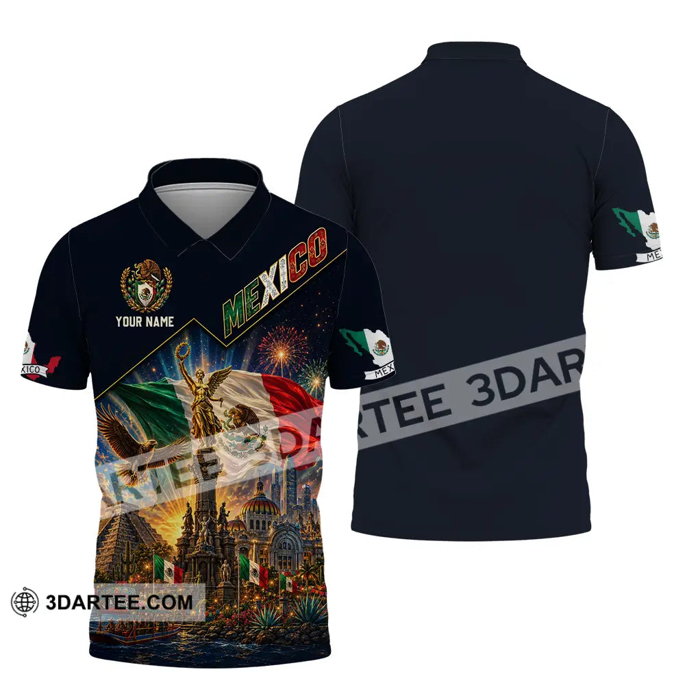 Unisex Shirt - Custom Mexico Shirt - Polo Shirt / S - T-shirt