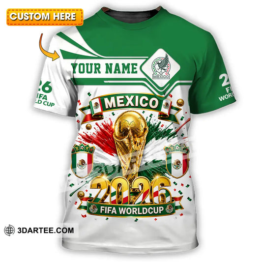 Unisex Shirt - Custom Mexico World Cup 2026 Shirt - T-shirt