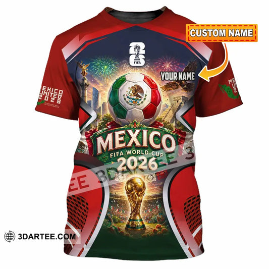 Unisex Shirt - Custom Mexico World Cup 2026 Shirt - T-shirt