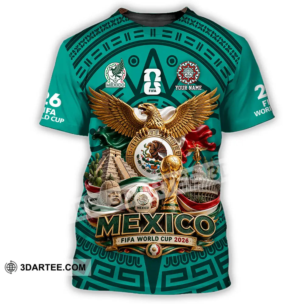 Unisex Shirt - Custom Mexico World Cup 2026 Shirt - T-Shirt / S - T-shirt