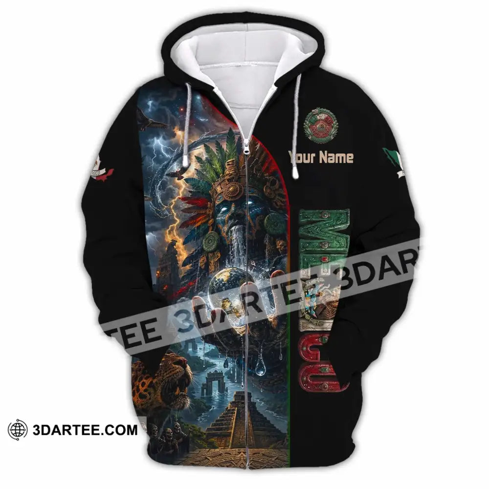 Unisex Shirt - Custom Mexico Shirt - Zipper Hoodie / S - T-shirt