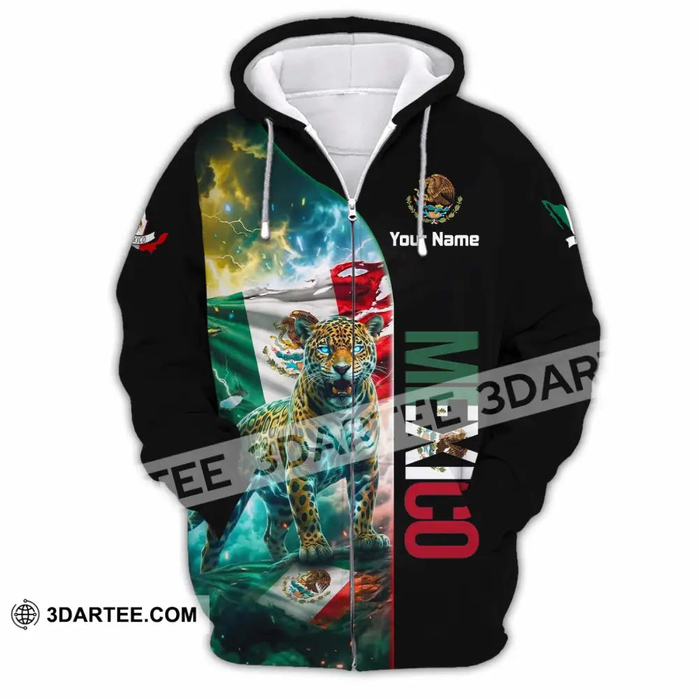 Unisex Shirt - Custom Mexico Shirt - Zipper Hoodie / S - T-shirt