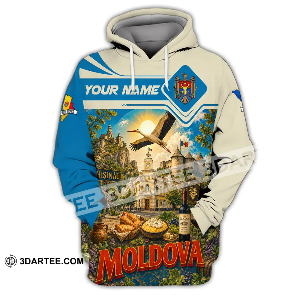 Unisex Shirt - Custom Moldova Shirt - Hoodie / S - T-shirt