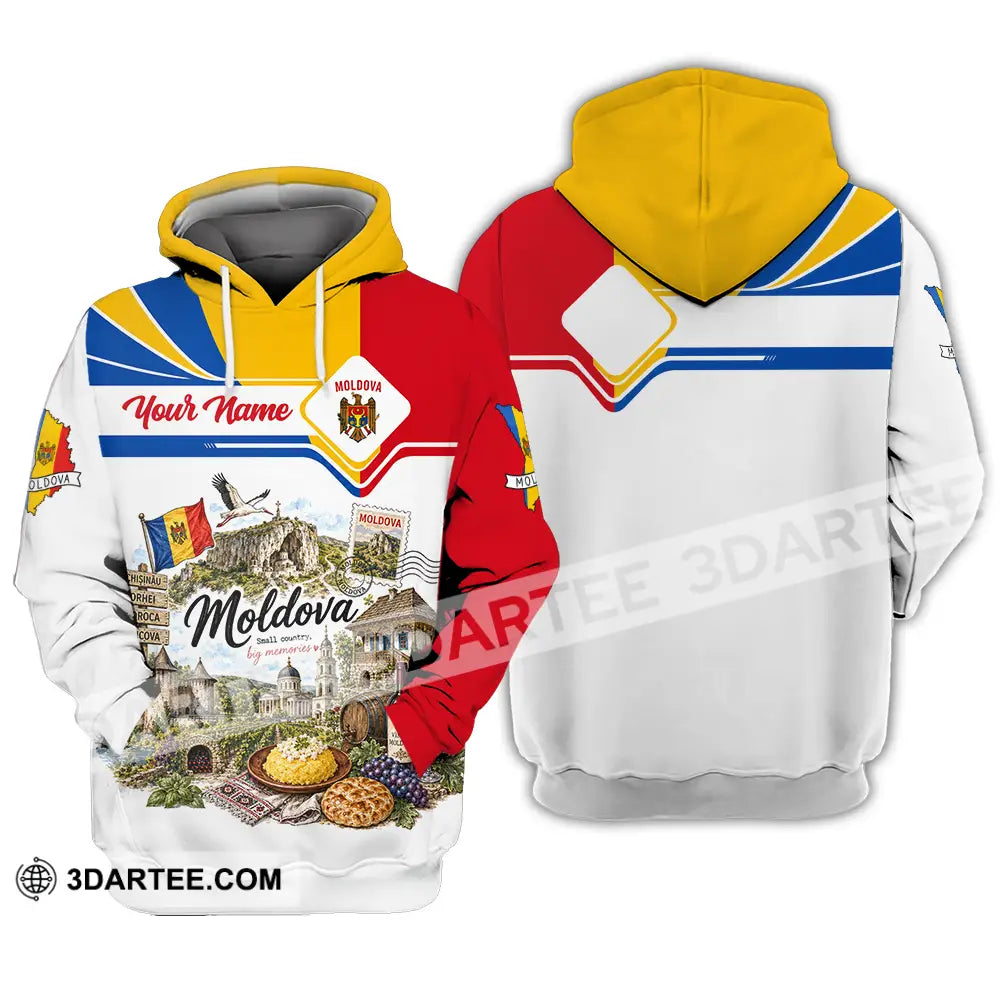 Unisex Shirt - Custom Moldova Shirt - Hoodie / S - T-shirt