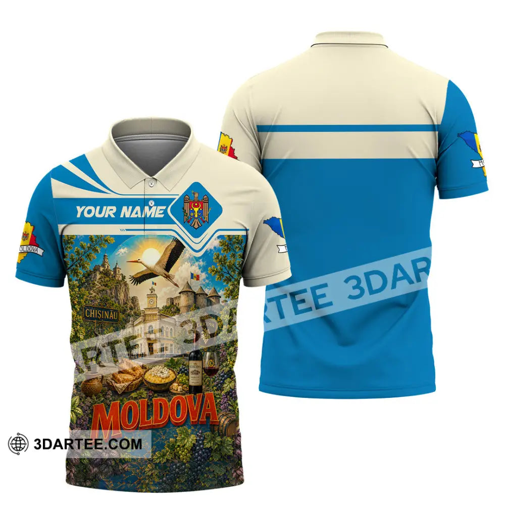 Unisex Shirt - Custom Moldova Shirt - Polo Shirt / S - T-shirt