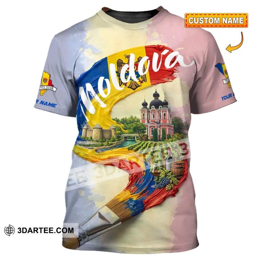 Unisex Shirt - Custom Moldova Shirt - T-shirt
