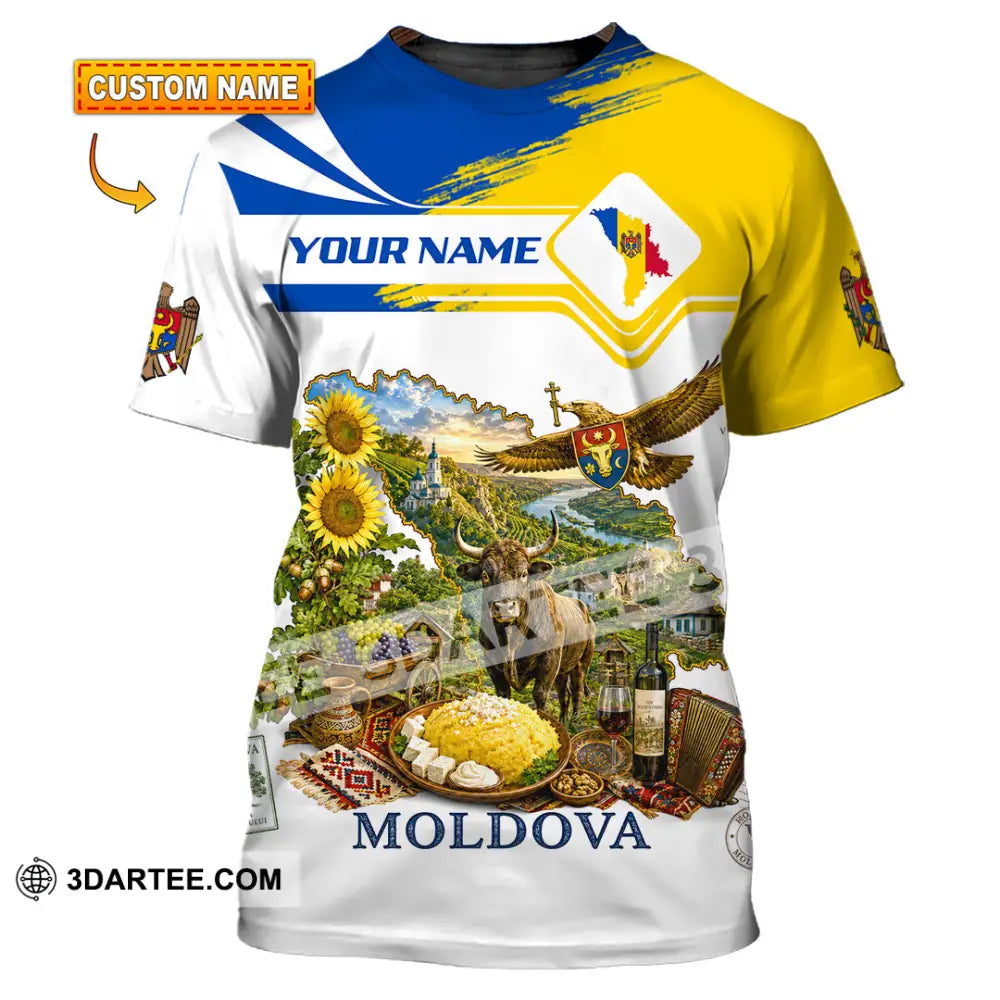 Unisex Shirt - Custom Moldova Shirt - T-shirt
