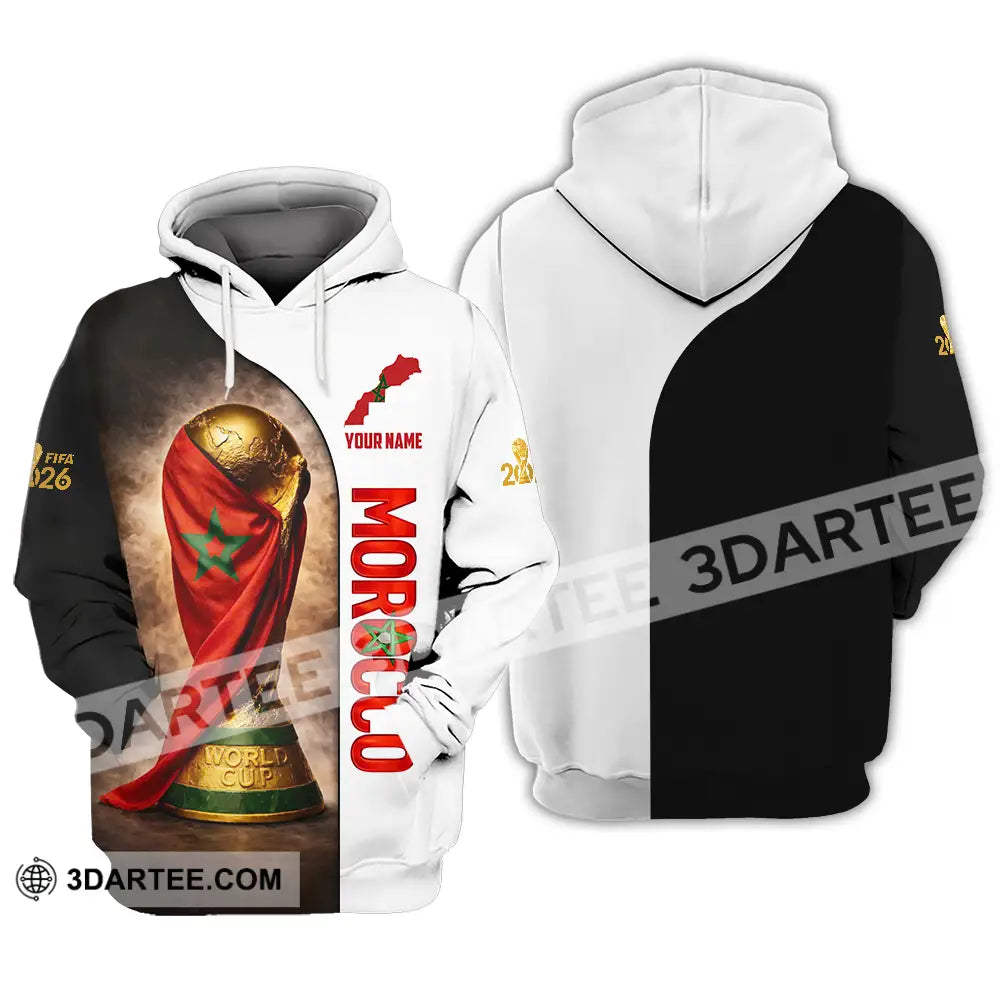 Unisex Shirt - Custom Morocco 3D Shirt Hoodie / S T-shirt