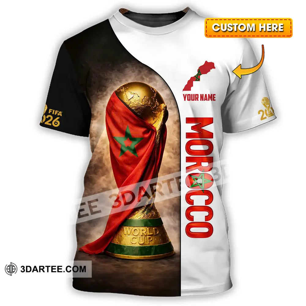 Unisex Shirt - Custom Morocco 3D Shirt T-shirt