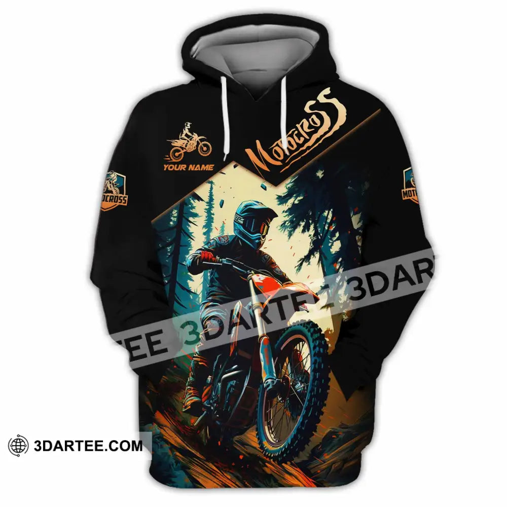 Unisex Shirt - Custom Motocross Shirt Hoodie / S T-shirt