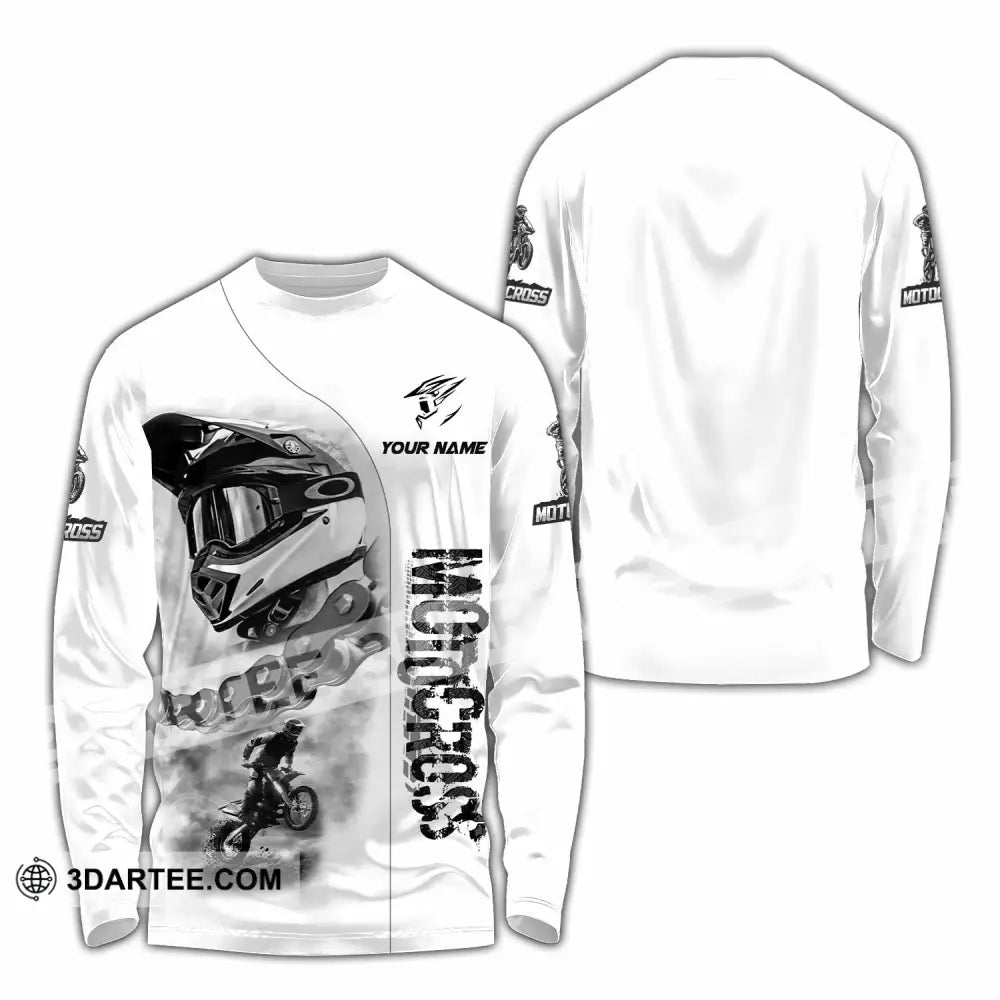 Unisex Shirt - Custom Motocross Shirt - Long Sleeve Shirt / S - T-shirt