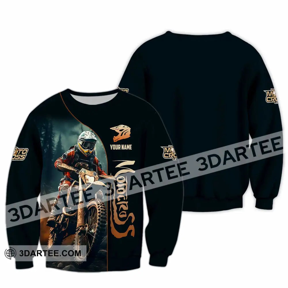 Unisex Shirt - Custom Motocross Shirt Long Sleeve / S T-shirt